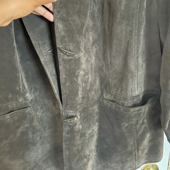 VINTAGE SIMON CHANG - 100% Leather/Suede - XL - OVERSIZED - Picture 14 of 16